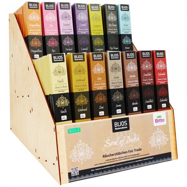 Soul of India MASALA Räucherstäbchen FAIR TRADE FIX AUS