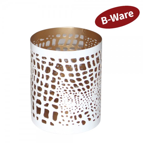 Windlicht BELLARY WHITE B Ware - statt bisher VK € 9,40