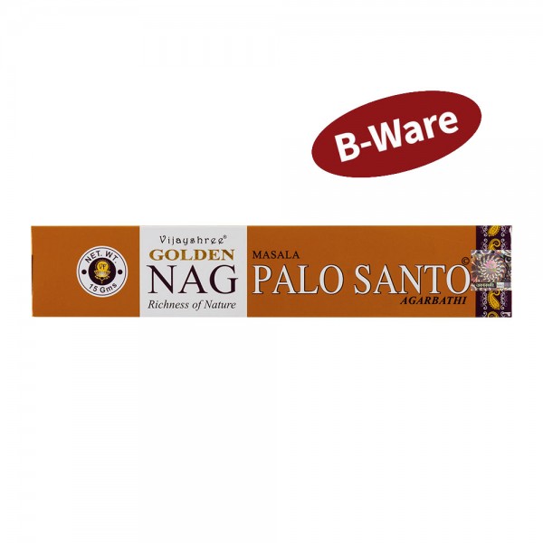 Räucherstäbchen Golden Nag Palo Santo 15g B Ware - statt bisher VK € 3,40