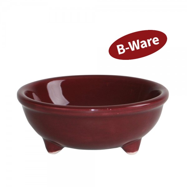 Räucherschale TRIO bordeaux B Ware - statt bisher VK € 9,90