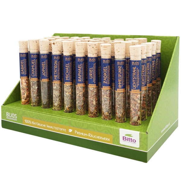 Bijos Himmlische Räuchermischungen im 35 ml Röhrchen