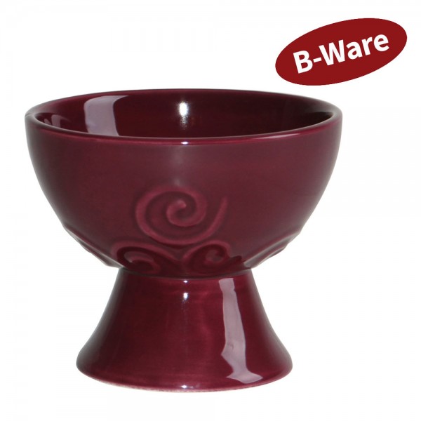 Räucherkelch HELENA bordeaux B Ware - statt bisher VK € 11,90
