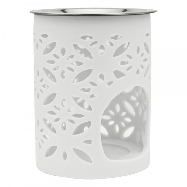 Weihrauchbrenner SAMIA matt-weiß